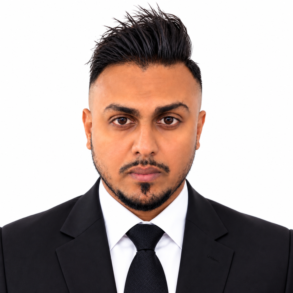 Denesh Darren, a security professional with 8+ years of experience in security operations, risk assessment, training, and workplace safety and health.